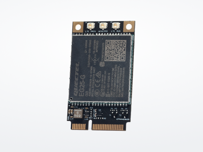 nRF52840 and EG25-G Combo Mini-PCIe Connectivity Card